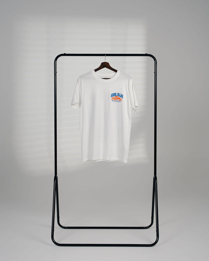 Kendal '26 | White Organic Cotton T Shirt