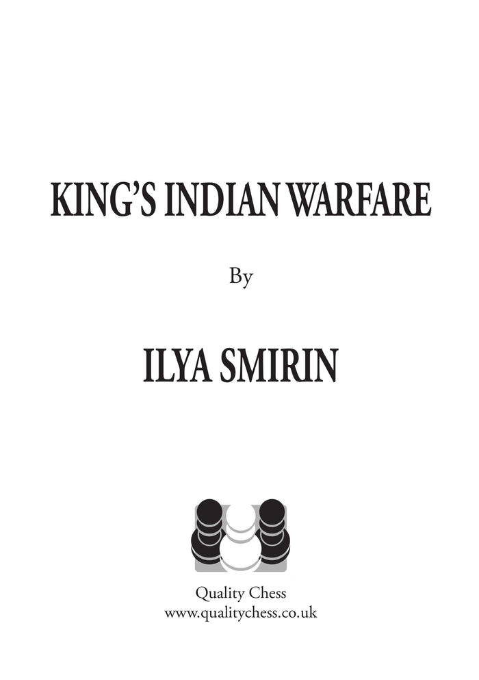 King's Indian Warfare by Ilya Smirin (twarda okładka)