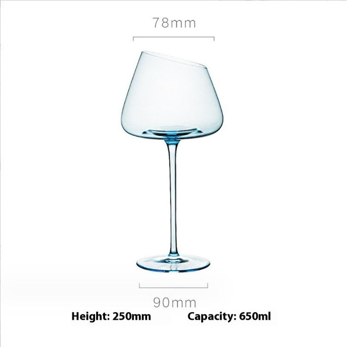 250 Blue Red Wine Glass / 1PCS