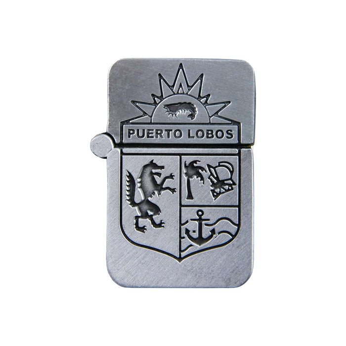 Life is Strange 2 Puerto Lobos Silver Plated Lighter Pin Closed