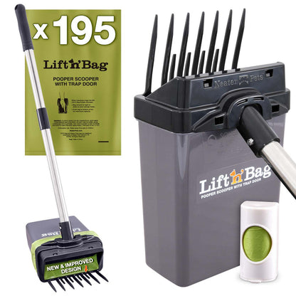 Black Scoop w/ Gray Bin / 195 Bags