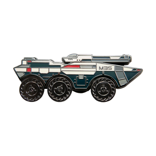 Mass Effect Mako Spinner Pin Spinning
