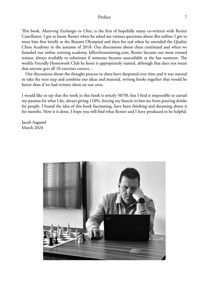 Mastering Chess Exchanges by Jacob Aagaard and Renier Castellanos (miękka okładka)