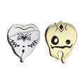 Metaphor: ReFantazio - Argent & Or-Crown Homo Tenta Pin Set