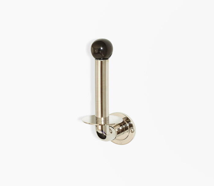 Moderna Toilet Paper IV Black Porcelain