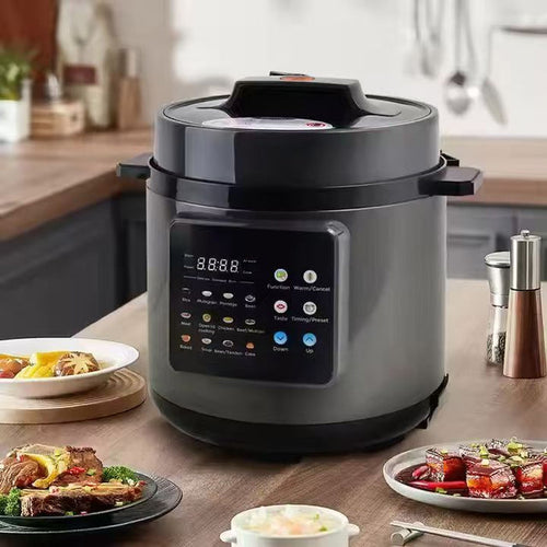 Multifunctional Cooking Stew 6L Automatic Electric Pressure Cooker