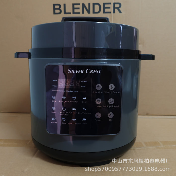 Multifunctional Cooking Stew 6L Automatic Electric Pressure Cooker