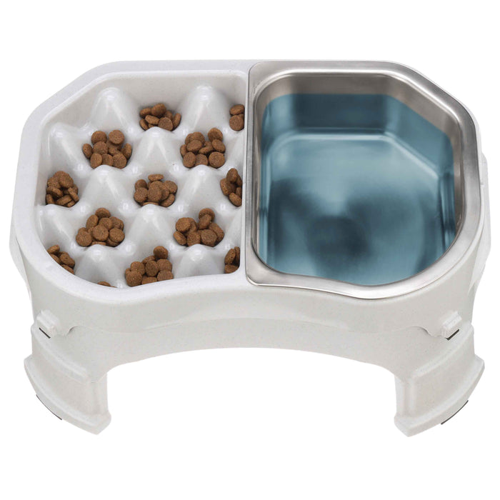 Vanilla Bean / Double Diner w/ Stainless Steel Insert / Raised
