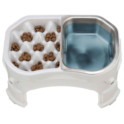 Vanilla Bean / Double Diner w/ Stainless Steel Insert / Raised