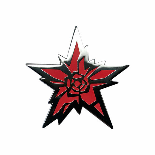 No More Heroes  - Santa Destroy Silver Plated Enamel Pin