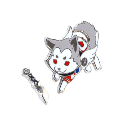 Persona 3 Reload - Koromaru + Dagger Pin Set