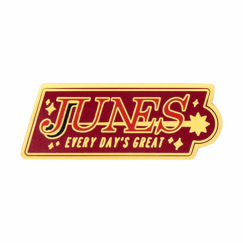 Persona 4 Junes Brass Plated Enamel Pin