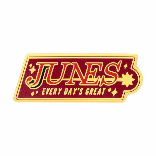 Persona 4 Junes Brass Plated Enamel Pin