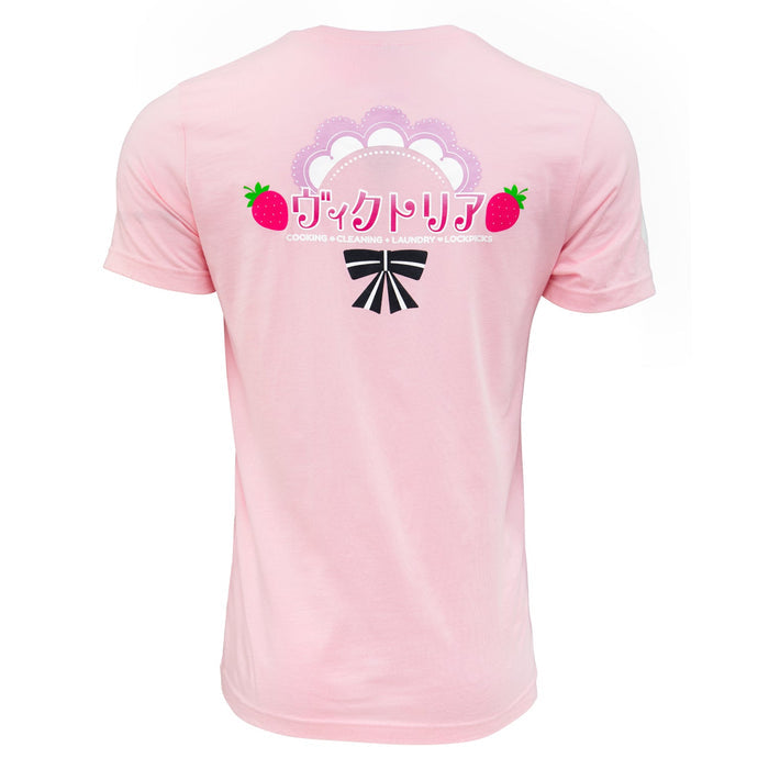 Persona 5 Royal - Ms. Kawakami’s Maid Service Tee - Pink