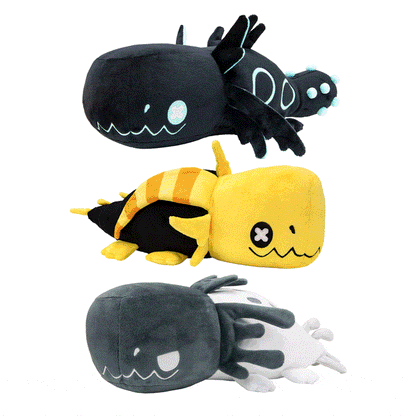 Rain World - Glowing Yellow Lizard Plush