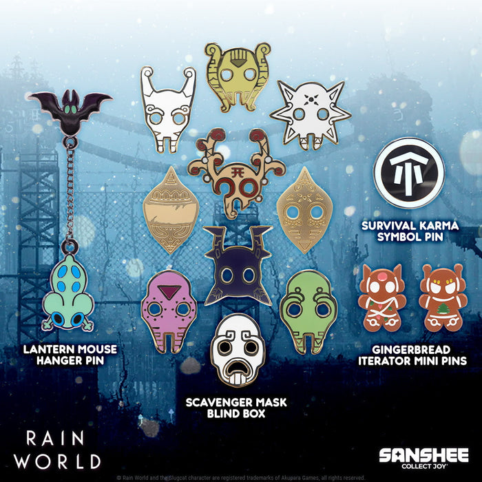 Rain World - Winter Pin Bundle