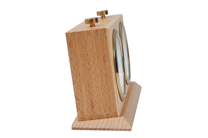 Reloj de madera BHB con base - grande y claro