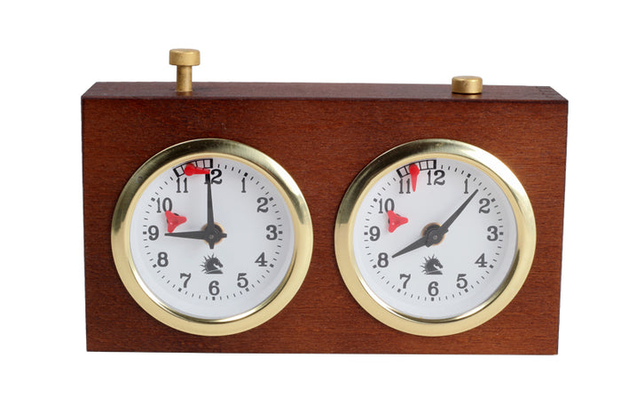 Reloj de madera BHB sin base - pequeño, oscuro