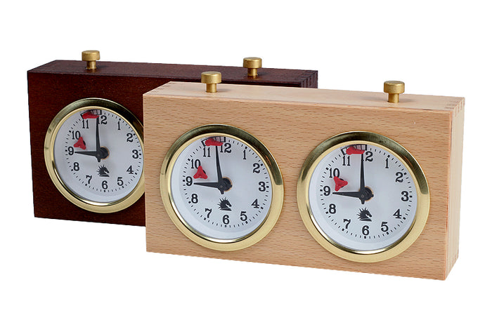 Reloj de madera BHB sin base - pequeño, oscuro