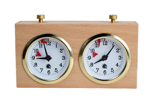 Reloj de madera BHB sin base - pequeño y claro