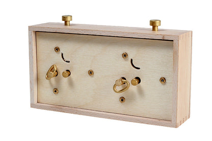 Reloj de madera BHB sin base - pequeño y claro