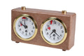 Reloj de plástico CLASSIC pequeño, marrón