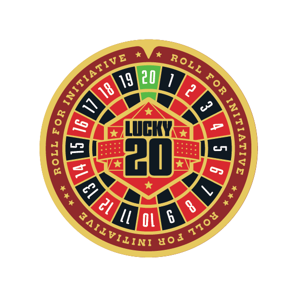 Sanshee - Lucky 20 Roulette XL Spinner Pin