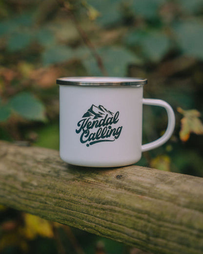 Script | Enamel Mug