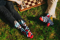Skarpetki szachowe Rainbow Socks - rozmiar 41-46