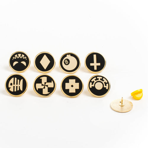 Skullgirls - Character Icons Pin Set