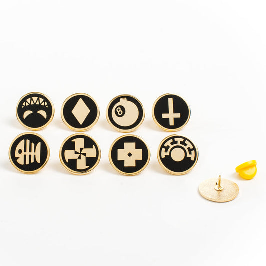 Skullgirls - Character Icons Pin Set