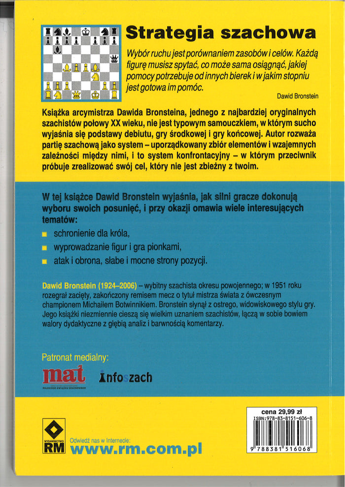 Strategia szachowa - Dawid Bronstein