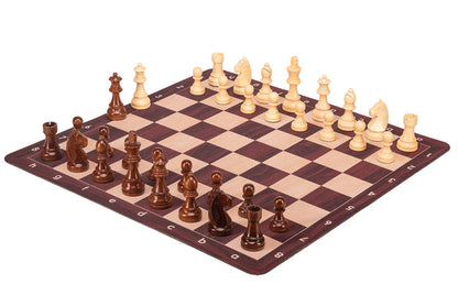 Szachownica zwijana nr 6 (51 cm), antypoślizgowy spód MAHOGANY