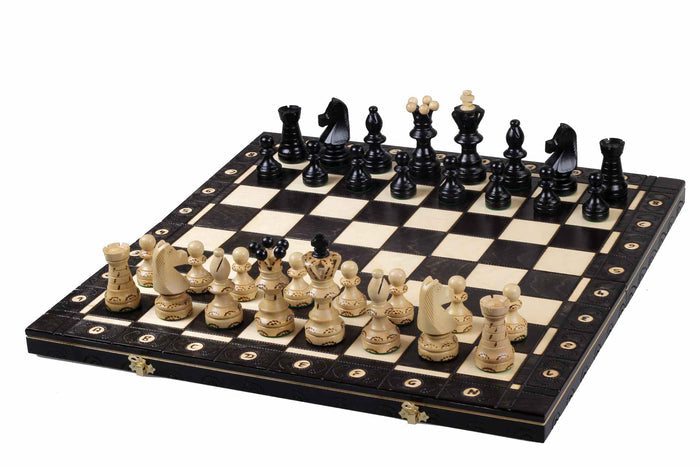 SZACHY AMBASADOR New Line (55x55cm) kolor czarny