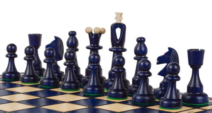 SZACHY AS (40,5 x 41 cm) NIEBIESKIE