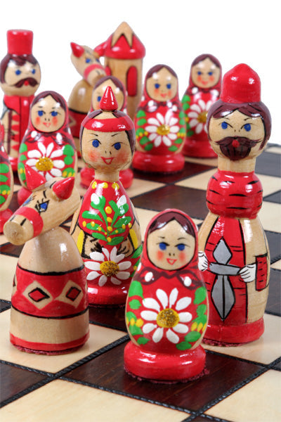 SZACHY BABUSZKI ZIELONE