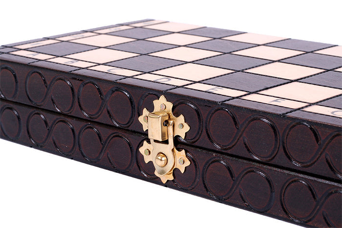 SZACHY KRÓLEWSKIE MAŁE (28,5 x 28 cm)