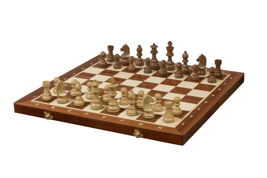 Szachy Turniejowe Timeless (German Knight) Staunton Gold nr 6