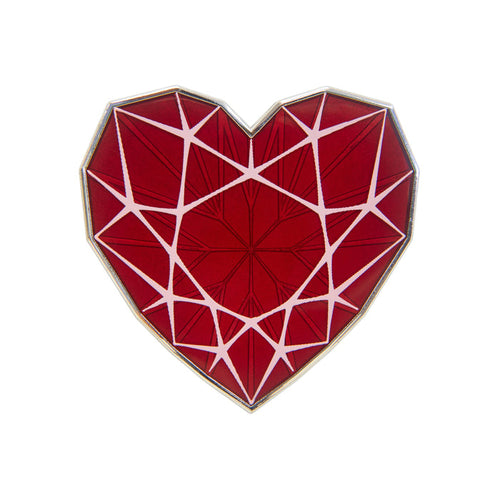 Terraria - Life Crystal Transparent Enamel Pin