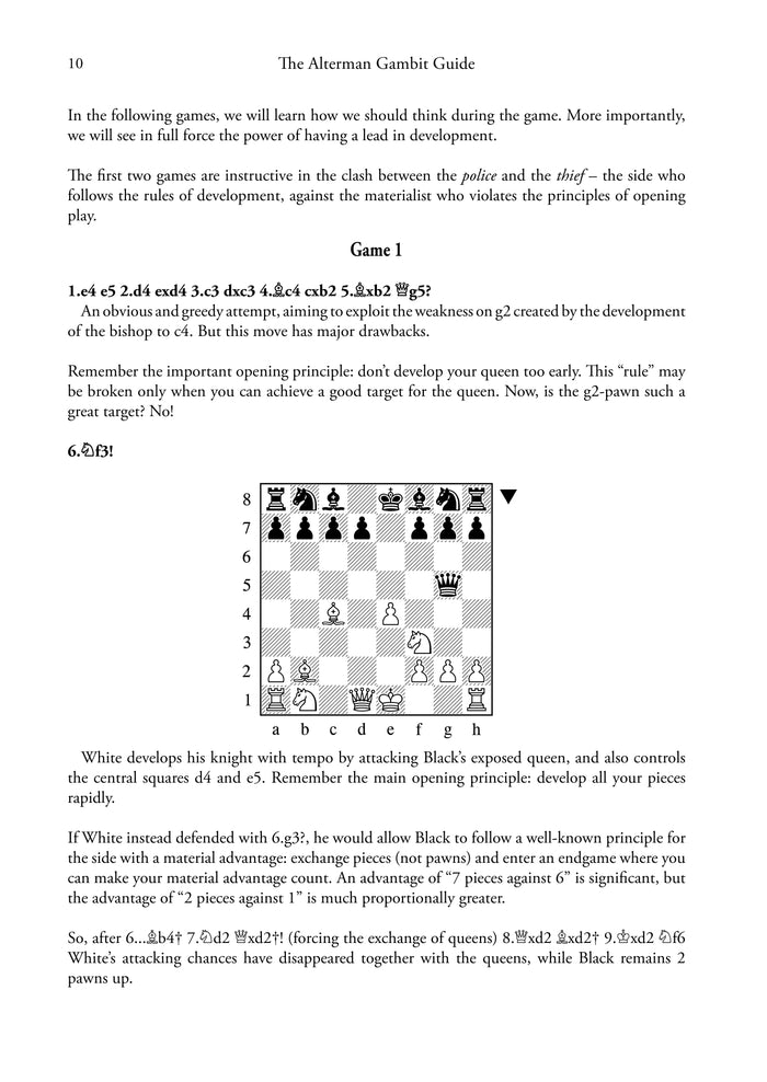 The Alterman Gambit Guide - White Gambits by Boris Alterman (miękka okładka)
