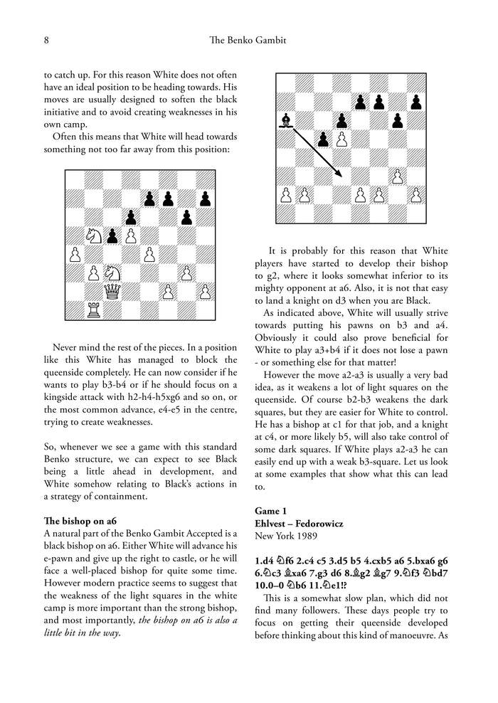 The Benko Gambit by Jan Pinksi (miękka okładka)