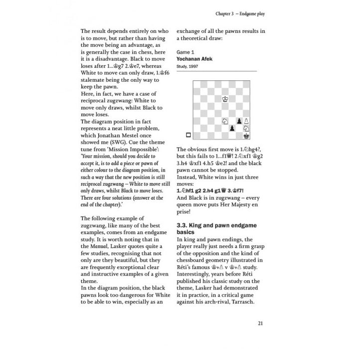 The Lasker Method to Improve in Chess