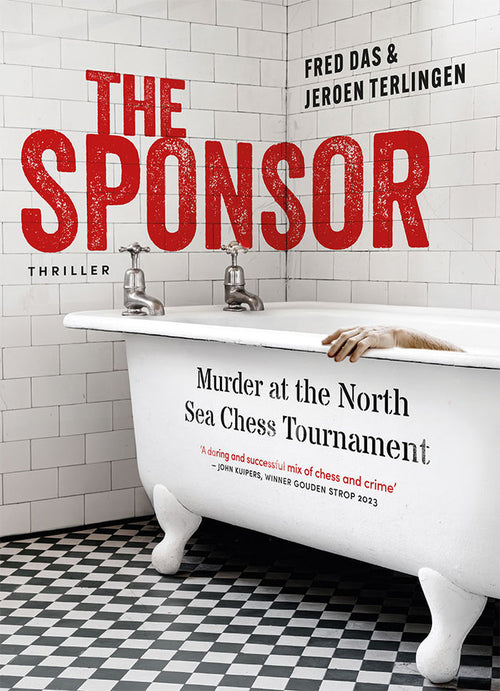 The Sponsor. Murder at the North Sea Chess Tournament by Fred Das, Jeroen Terlingen (twarda okładka)
