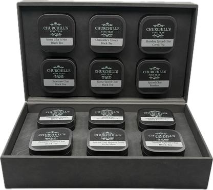 Timeless Collection Spiced Chai Collection 12-Tin Gift Set