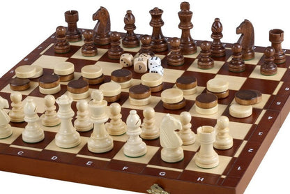 Turniejowe nr 4 SZACHY+WARCABY+ BACKGAMMON
