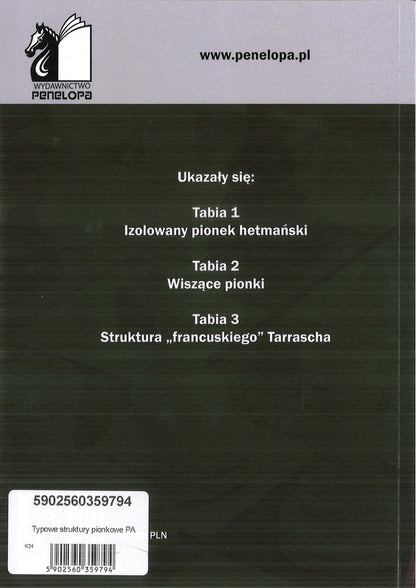 Typowe struktury pionkowe. Struktura Maroczego - I. Gawle, J. Moraś