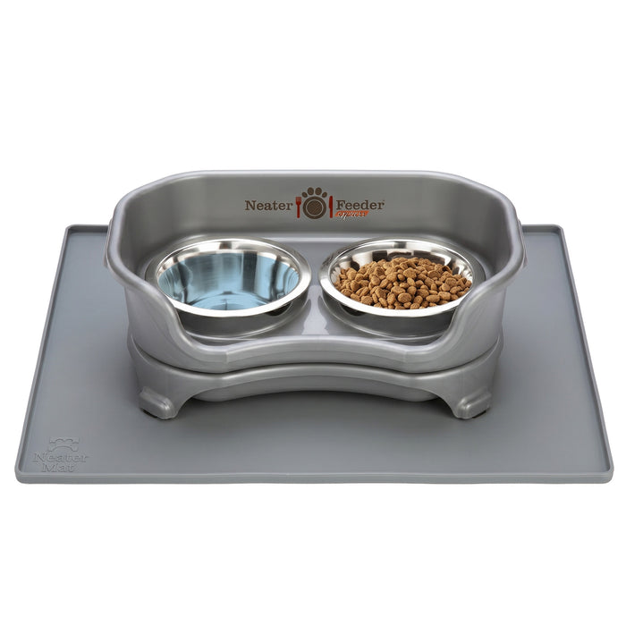Gunmetal Grey / Cat - Shallow Bowls