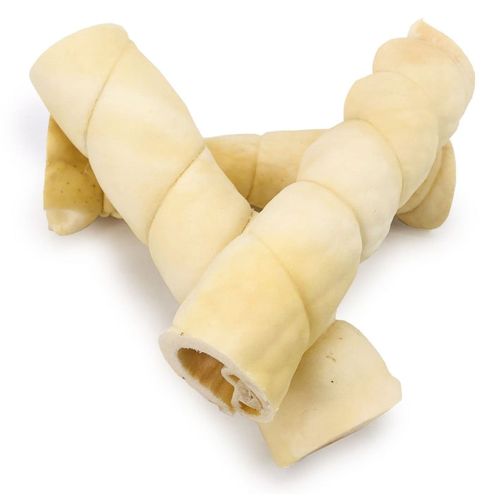 ValueBull Beef Cheek Roll Dog Chews, Jumbo 9-10 Inch, 25 Count Bulk Pack - Beef - 25 Rolls