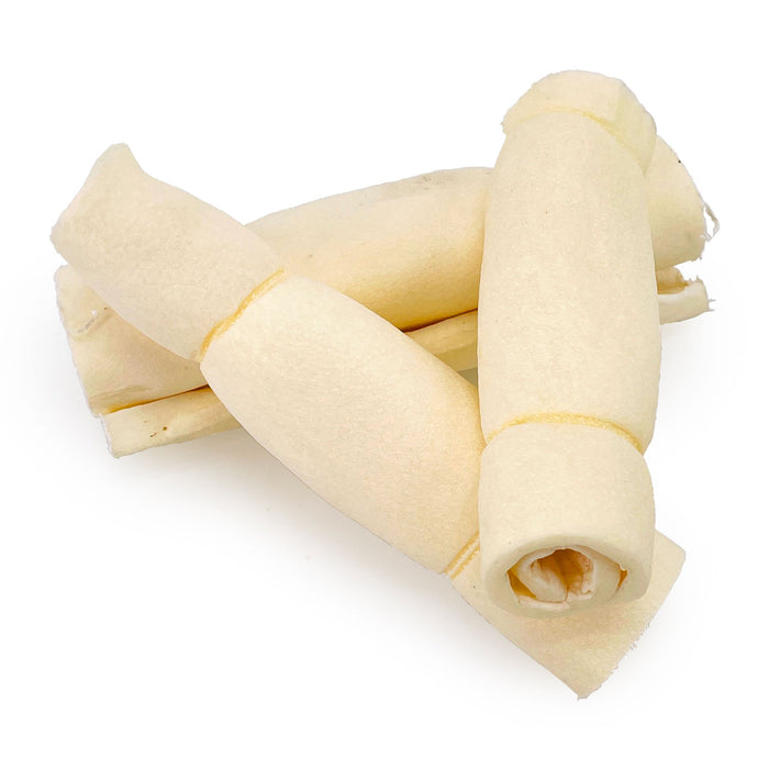 ValueBull Beef Cheek Rolls, Varied Shape Dog Chews, 6 Inch, 2 Pounds - Cheek Roll - 2 Pound