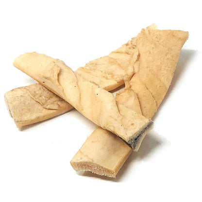 ValueBull Beef Cheek Slice Dog Chews, Thick 4-6 Inch, 120 Count Bulk Pack - Cheek - 120 Slices